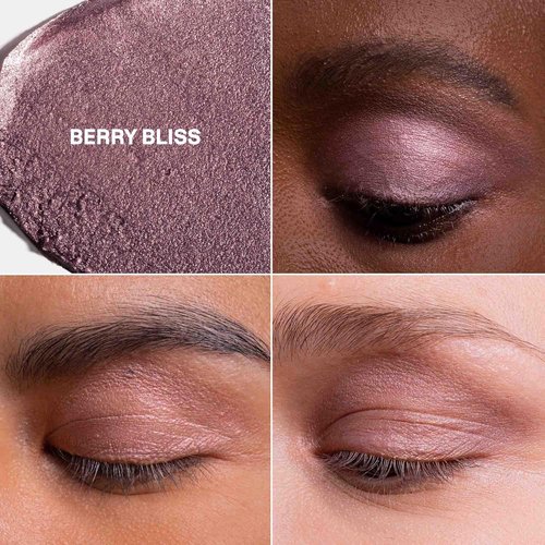 ATTITUDE Oceanly Eyeshadow - EWG Verified Shimmer Cream in Berry Bliss | Vegan & Plastic-Free, 0.16 Fl Oz