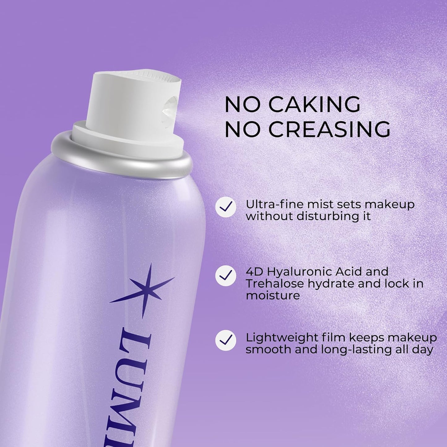 Skiennix Setting Spray - Long-Lasting Makeup Mist with Moisturizing & Soothing Formula | 3.38 Oz