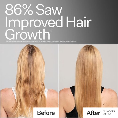 ACT+ ACRE Stem Cell Shampoo - Boost Density & Hydrate Scalp | Thicker, Fuller Hair | Vegan, 10 Fl Oz