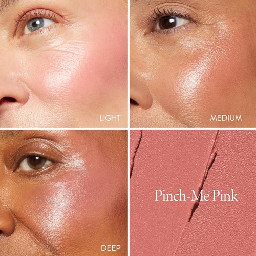 Laura Geller New York The Wonder Balm Cream Blush - Hydrating & Weightless Color + Glow for Mature Skin - Vegan Squalane, 02 Pinch-Me Pink