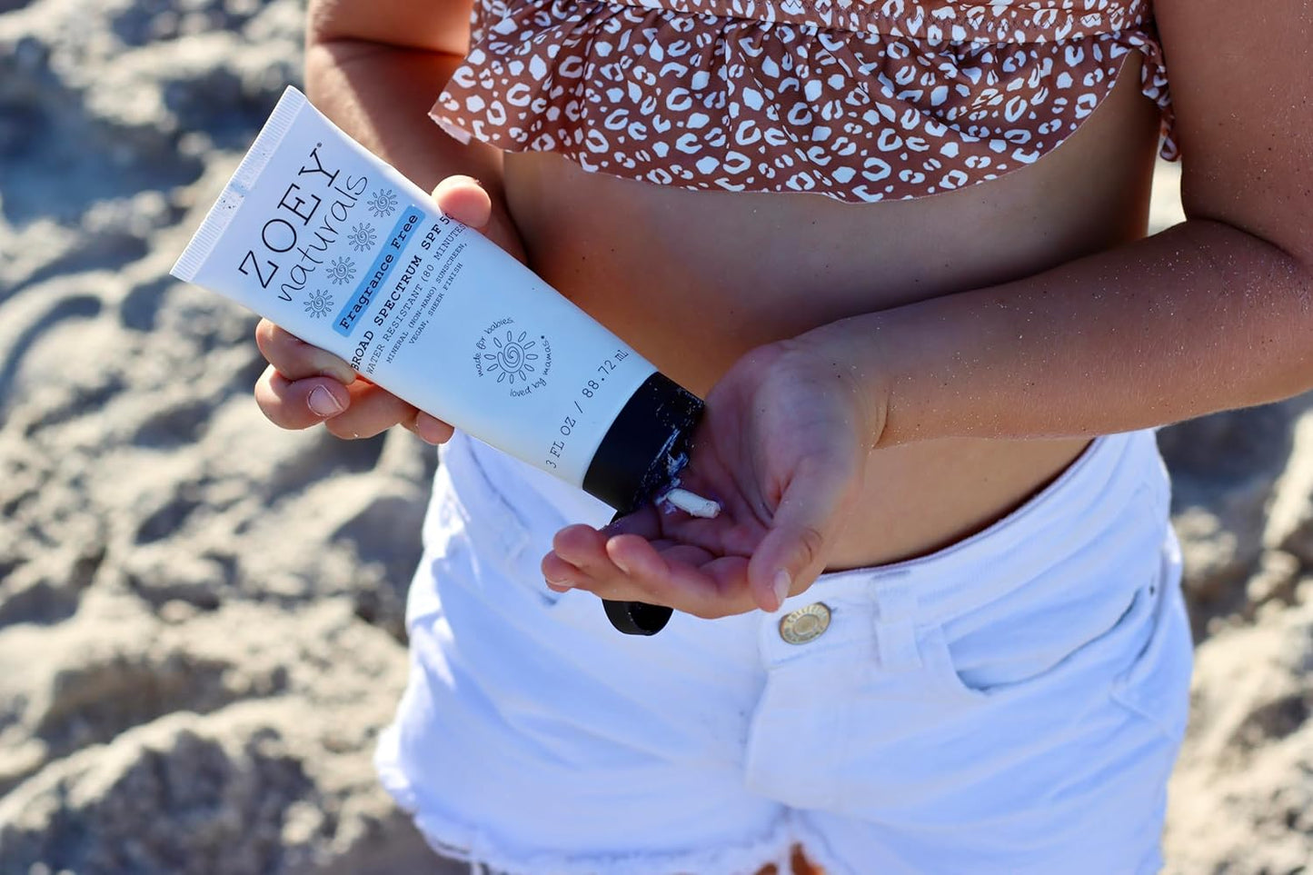 Zoey Naturals SPF 50+ Sunscreen for Babies | Water-Resistant, Reef-Safe, Non-Nano Zinc Oxide