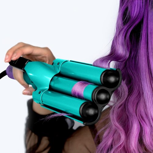Bed Head Wave Affair Jumbo 3 Barrel Hair Waver - Quick Styling & Serious Hold | Heat Protectant Glove Included