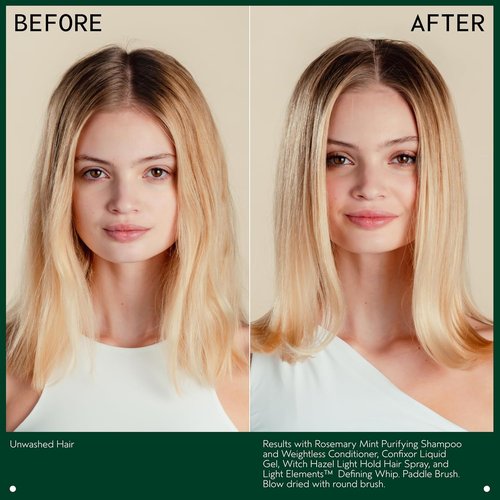 Aveda Rosemary Mint Purifying Shampoo - Clarifying Formula for Normal to Oily Hair | Gently Removes Buildup & Adds Shine | 97% Naturally Derived