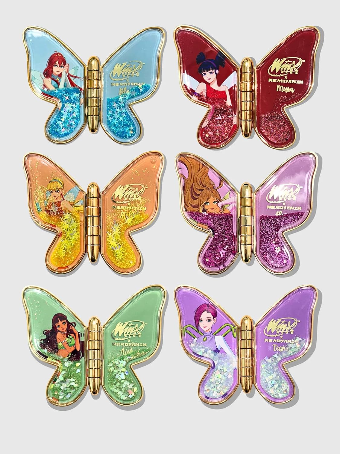 Winx Club Eyeshadow Palette - Stella Edition | Vibrant Colors for Stunning Looks