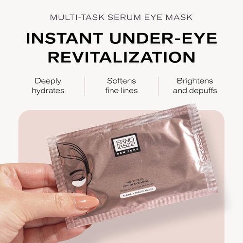 Erno Laszlo Multi-Task Eye Serum Mask - Hydrating & Revitalizing | 6 Count Pack