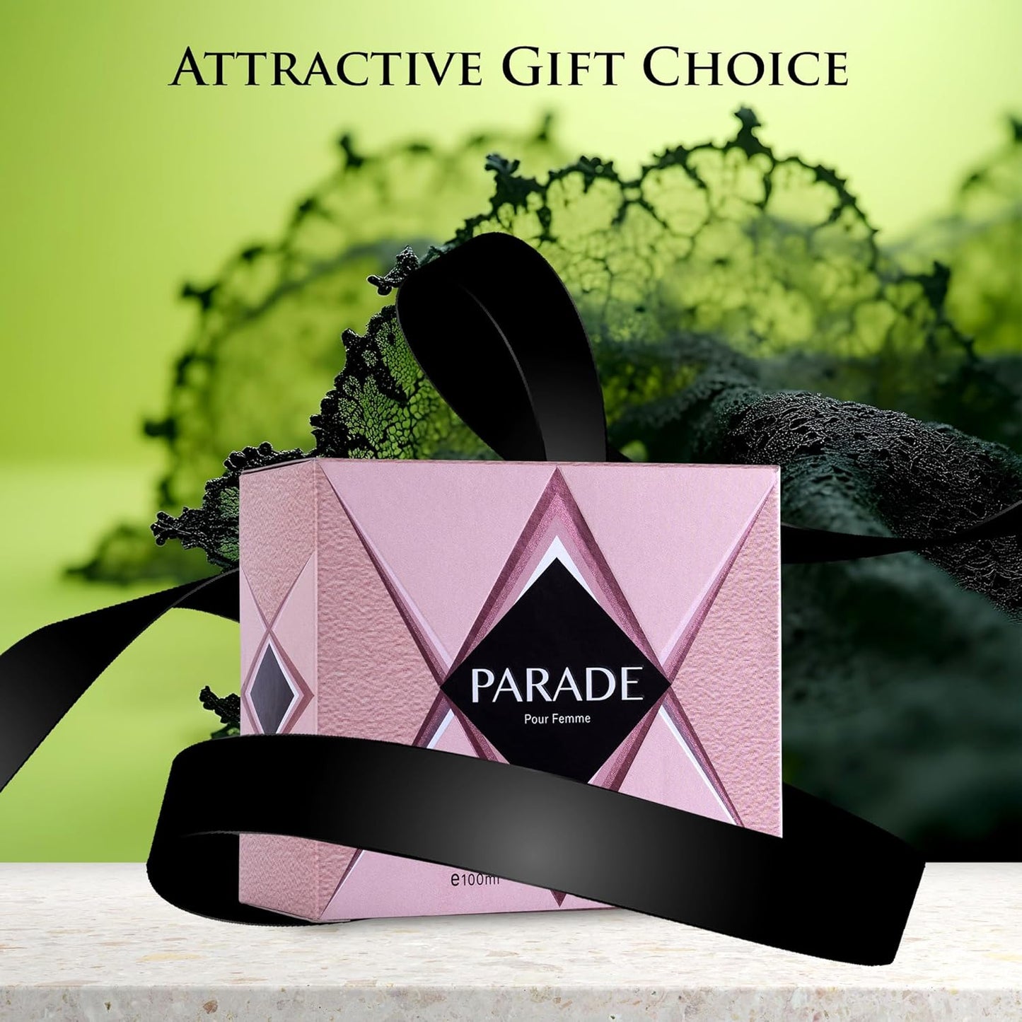 URBAN COLLECTION Parade Eau De Parfum for Women - Vegan & Cruelty-Free Amber Floral Scent | 100ml Elegant Bottle