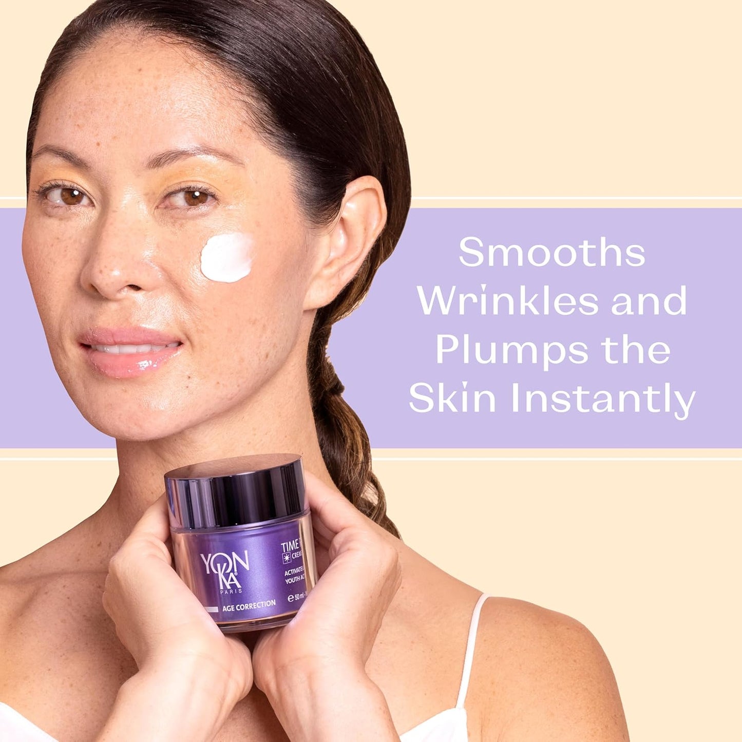 Yonka Time Resist Anti-Aging Cream - Youth Activating Complex for Firming & Wrinkles | 1.76 oz