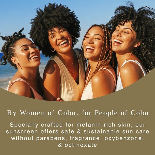 Black Girl Sunscreen SPF 30 - Moisturizing Sun Protection for Melanin-Rich Skin | Ultra Sheer Travel Size - 2 fl oz