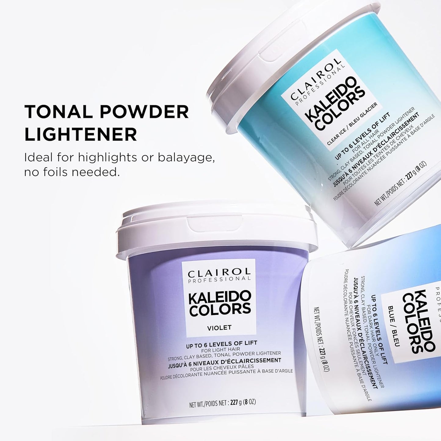 Clairol Professional Kaleidocolors Powder Lightener - Hair Highlights & Toning Solution