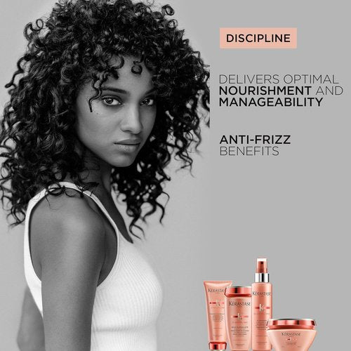 KÉRASTASE Discipline Maskeratine Hair Mask - Restorative Anti-Frizz Treatment | 6.8 Fl Oz, All Hair Types
