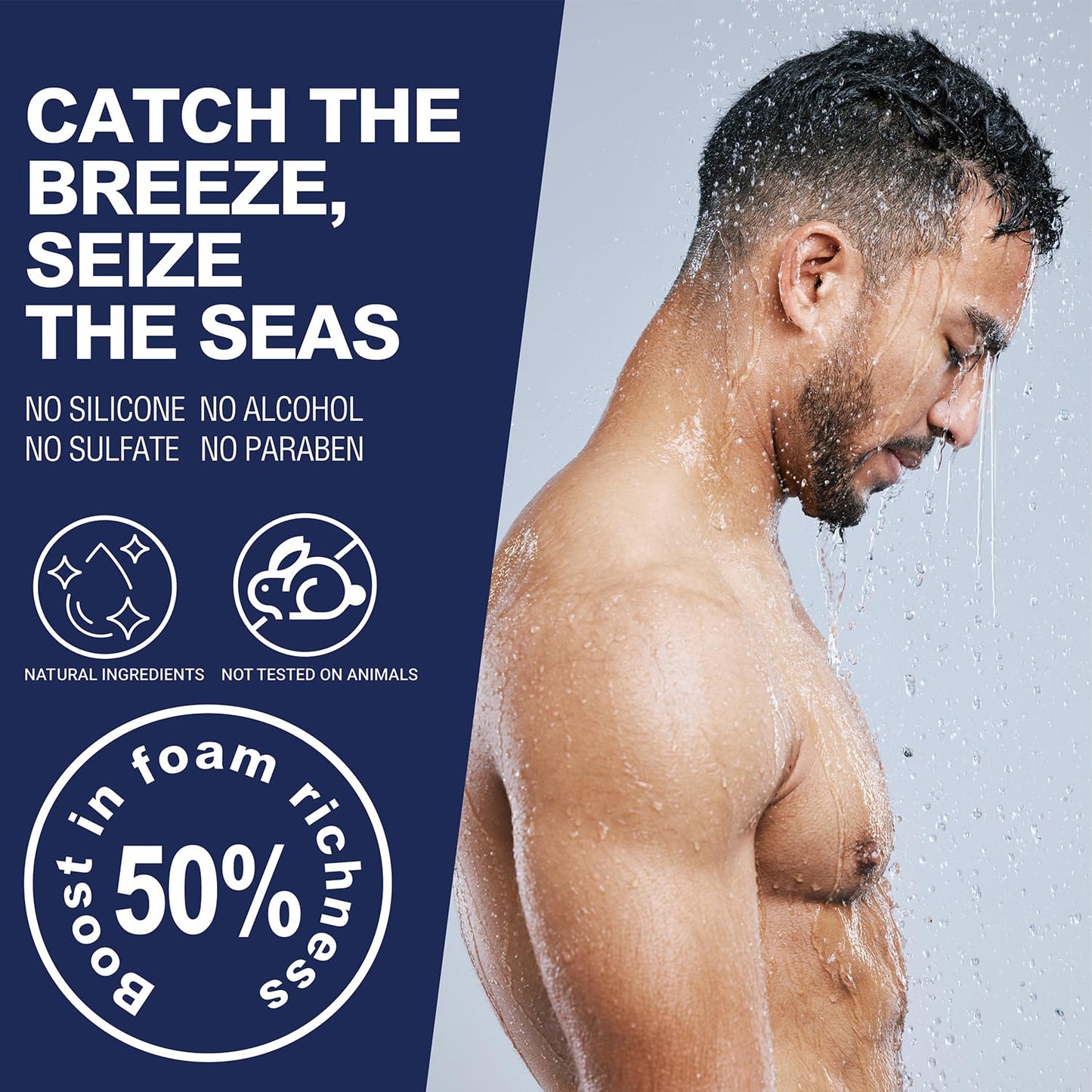 Skiennix Men's Gift Set - 3-Piece Fresh Ocean Scent Collection | Perfect for Birthdays & Father's Day