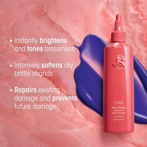 Oribe Bright Blonde Shampoo & Conditioner Bundle - Radiance & Repair Treatment for Luminous Hair