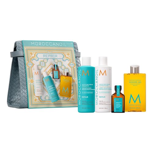 Moroccanoil Holiday Repair Hair Set - Nourishing Treatment for Healthy, Shiny Hair | Perfect Gift Set