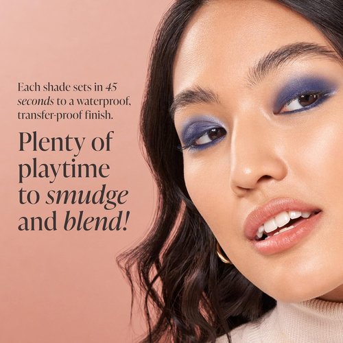 Mally Beauty Evercolor Eyeshadow Stick - Nautical Shimmer - Waterproof, Crease-Proof Formula - Easy Application