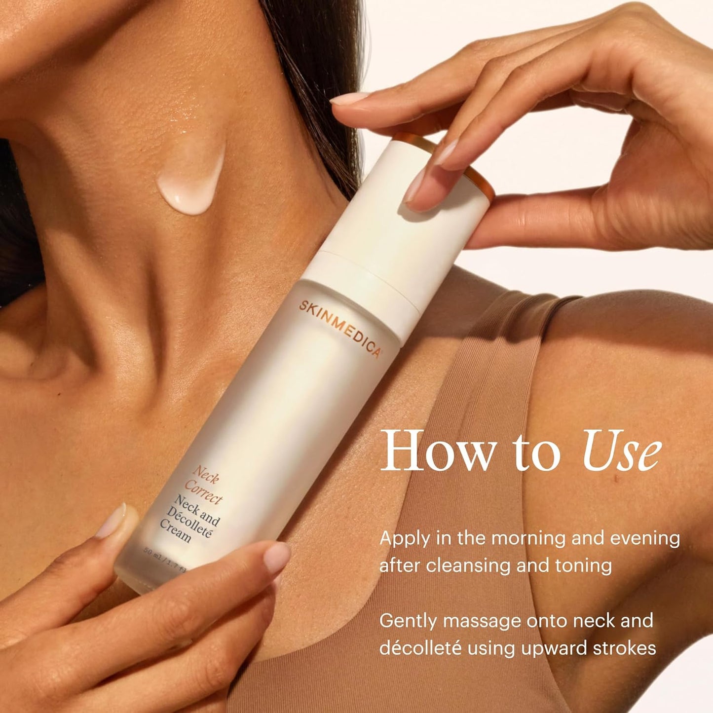 SkinMedica Neck Correct Cream - Age-Defying Formula to Tighten & Lift Sagging Skin | 1.7 Oz