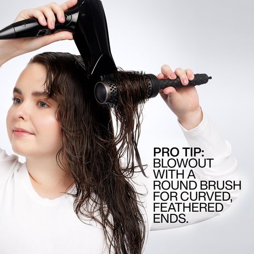 Redken Big Blowout Heat Protectant Gel - Provides All-Over Volume & Movement, Hair Shine & Frizz Control, Blowdry Gel For All Hair Types