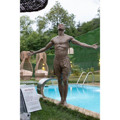 306 Deep Dead Sea Mud Dry Powder - 350 Grams Dead Sea Clay for Mud Masks for Face and Body, Face Masks Skincare for Sensitive Skin, Anti-Aging, and Skin Firming, Face Mask Mud with No Additives