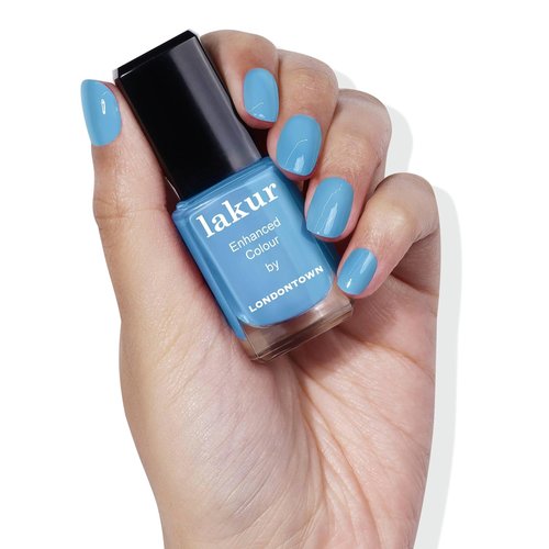 LONDONTOWN Lakur Nail Polish - Chip-Resistant & Non-Toxic Formula | 21+ Free, Vegan, Hydrating Brush