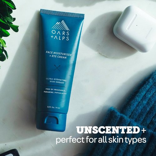 Oars + Alps Anti-Aging Face Moisturizer - Hydrating Eye Cream with Shea Butter & Jojoba Oil | Lightweight & Vegan