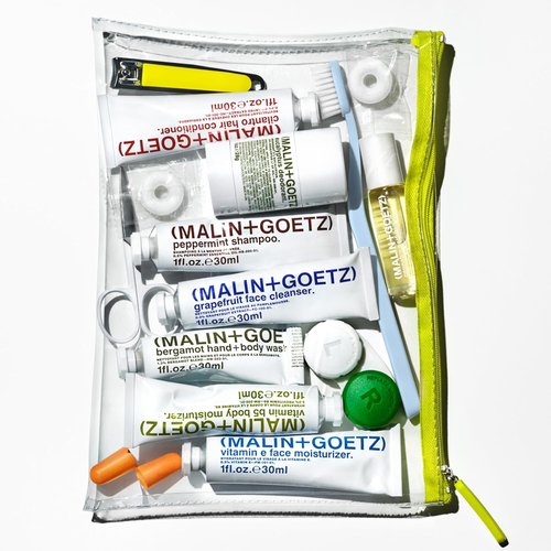 MALIN+GOETZ Travel Kit - Best-Selling Essentials for Face, Body & Hair | Vegan & Travel-Friendly (6 x 1 oz)