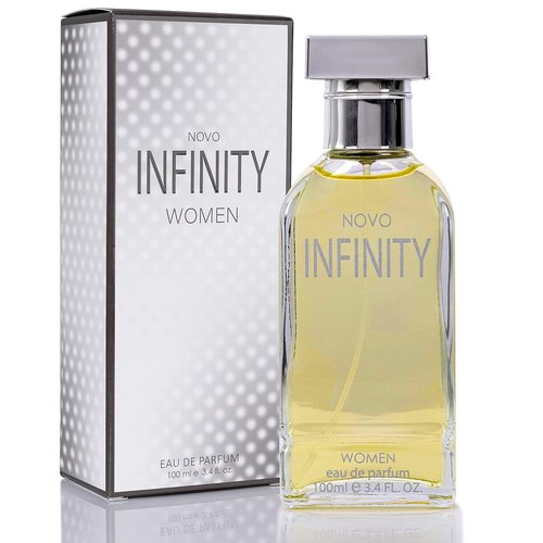 NovoGlow Infinity Eau De Parfum for Women - 3.4 Fl Oz | Refreshing Citrus Floral & Musk Fragrance, Perfect Gift for Any Occasion