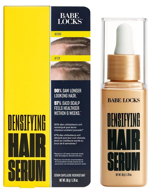 Babe Original Locks Densifying Hair Serum - Promotes Thickness for Thinning Hair | Unisex Formula