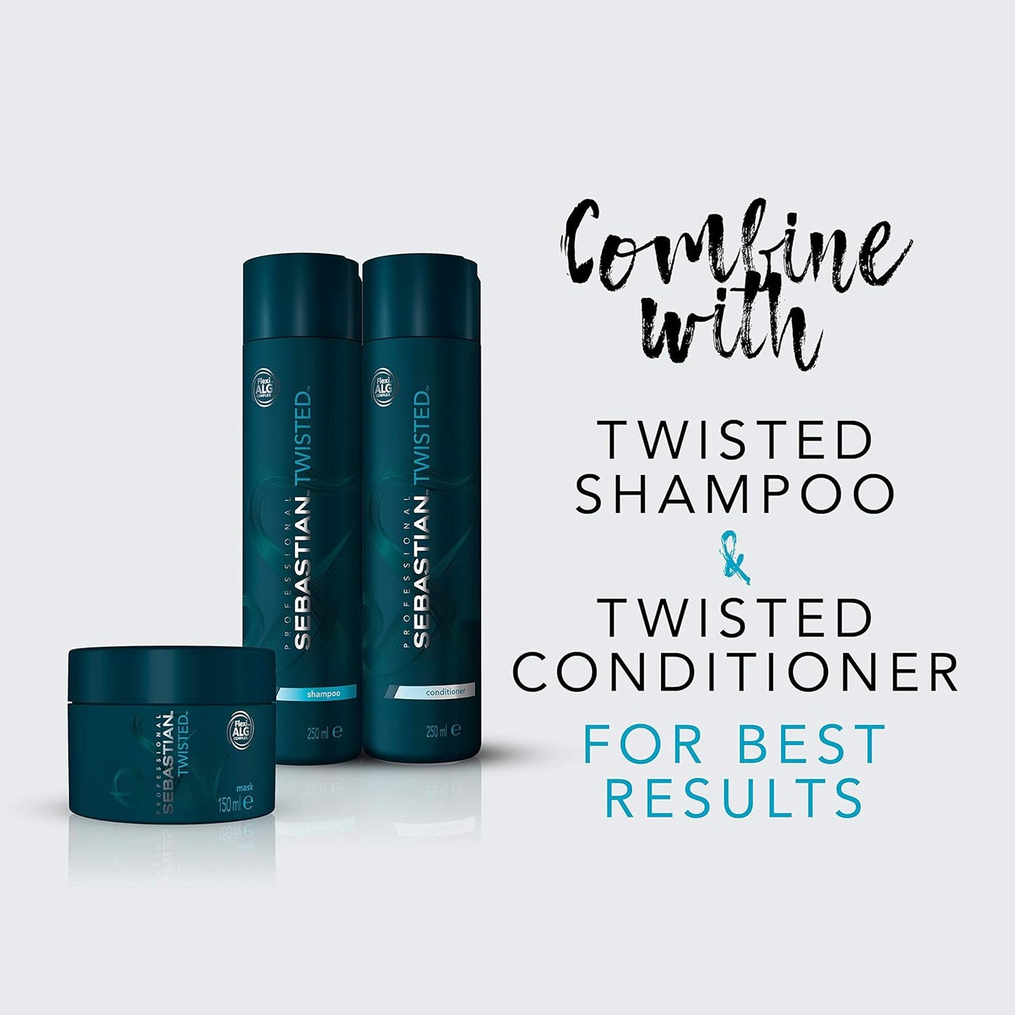 Sebastian Professional Curly Hair Mask - Twisted Elastic Treatment for Frizz Control