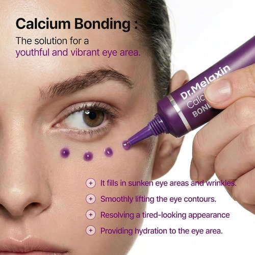 Dr. Melaxin Calcium Bonding Eye Cream - Firming Treatment with Peptides for Wrinkles & Puffiness | 0.51 fl. oz.