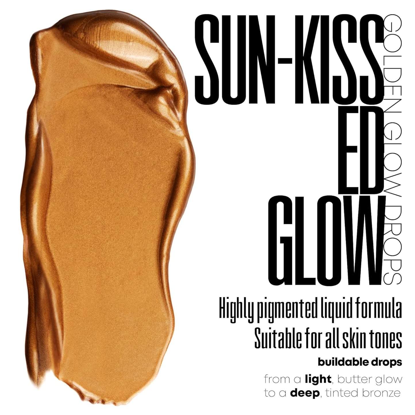 W7 Golden Glow Drops - Liquid Bronzing Drops for Flawless Skin & Radiant Glow | 30ml