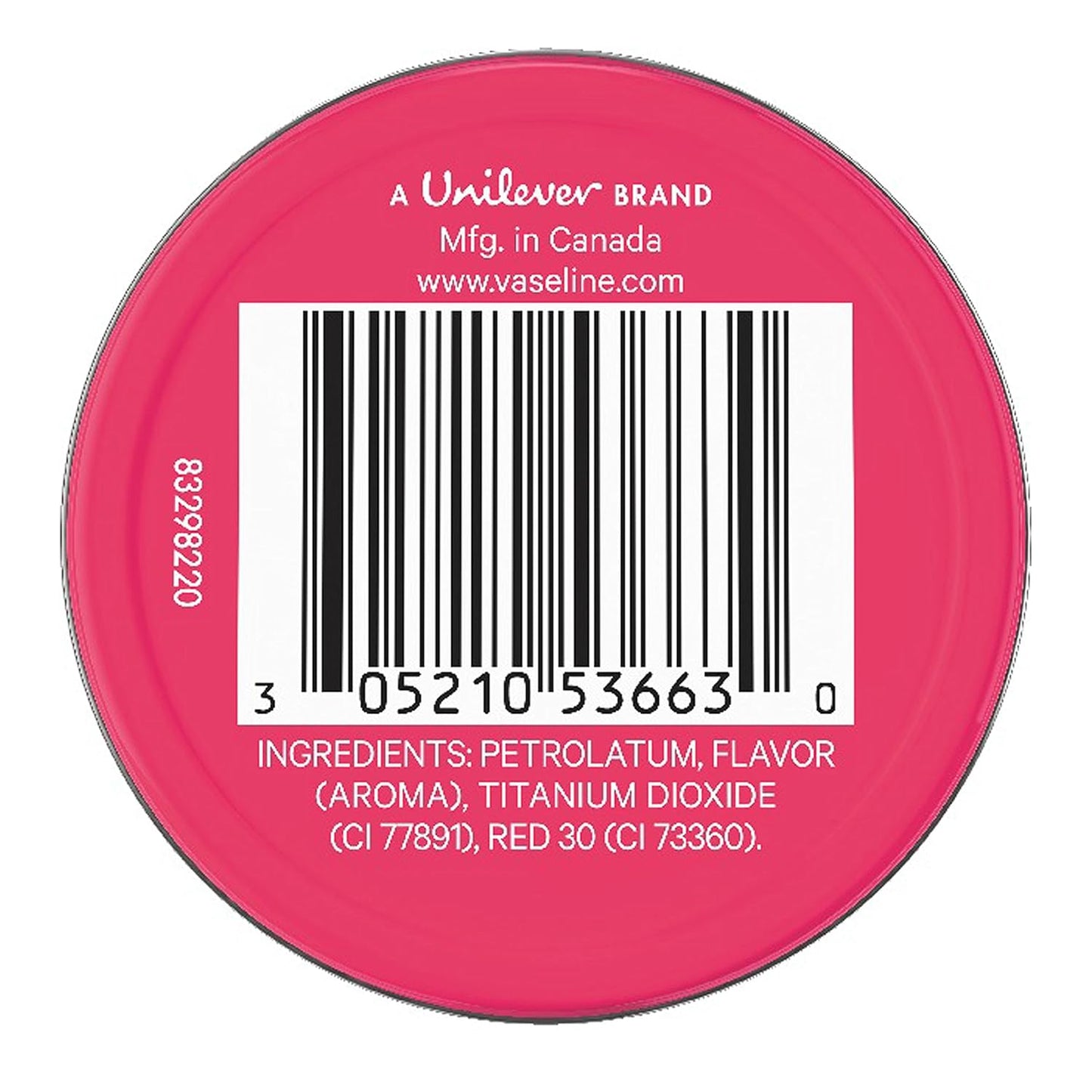 Vaseline Lip Therapy Balm - Rosy Lips Moisturizing Formula | 0.6 oz Tin