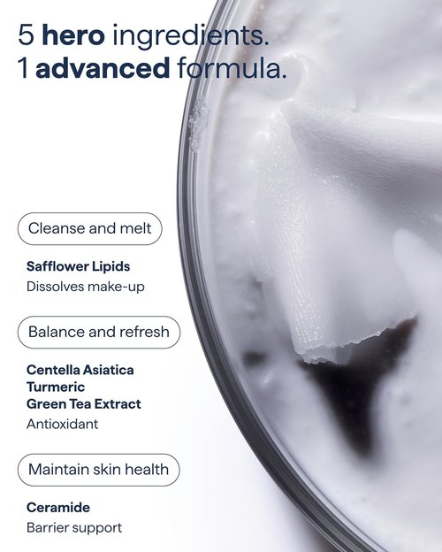 Dr. Shah Remedy Cleansing Balm - Pre-Cleansing Makeup Melter with Ceramides & Centella | 1.5 Fl Oz
