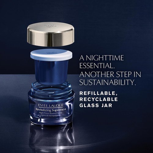 Estée Lauder Revitalizing Supreme+ Night Power Bounce Cream - Peptide Face Moisturizer for Firm, Lifted Skin