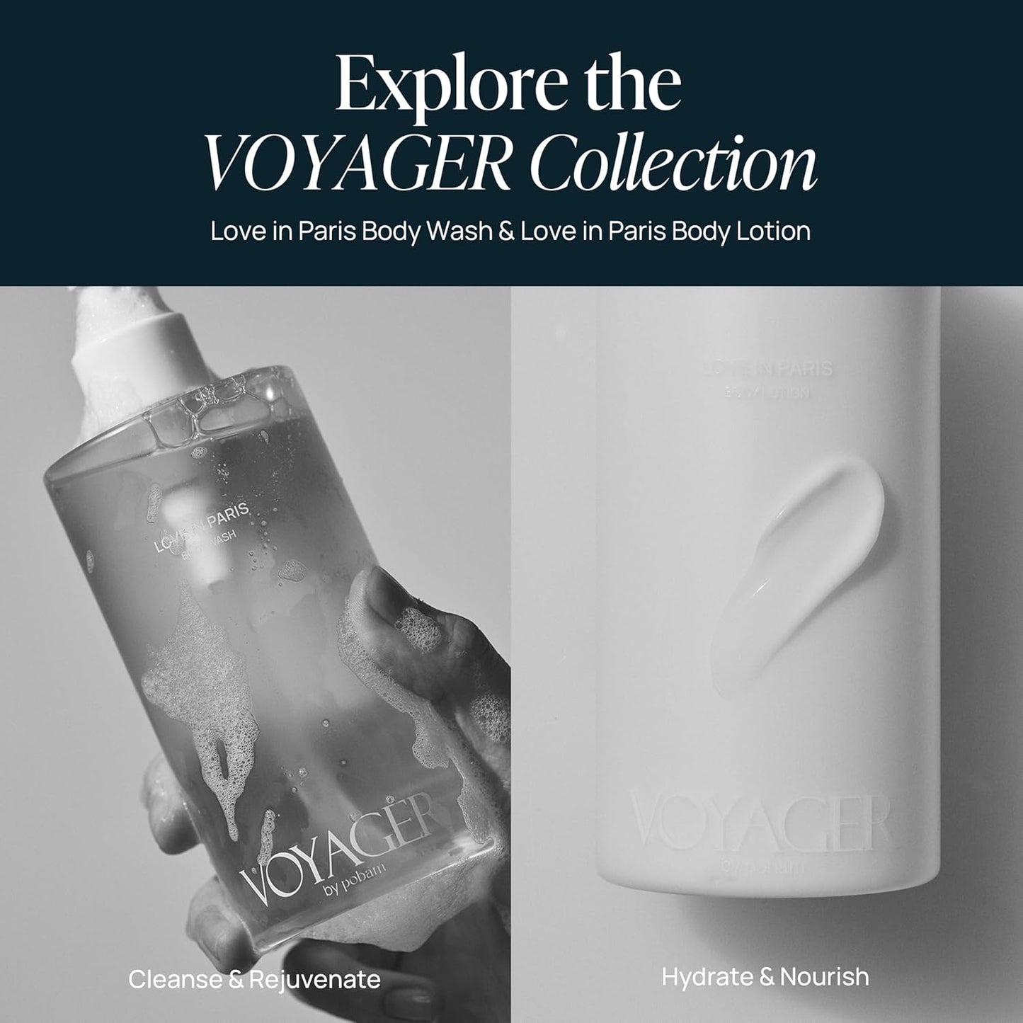 VOYAGER Love In Paris Body Lotion - Hydrating Formula | 10.14 Fl. Oz. (300ml)