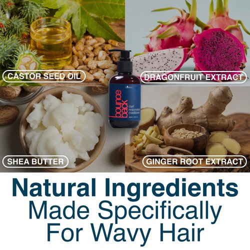 BOUNCE STYLE Wave for Curly Hair Women - Frizz-Fighting & Hydrating Curl | Sulfate-Free & Paraben-Free