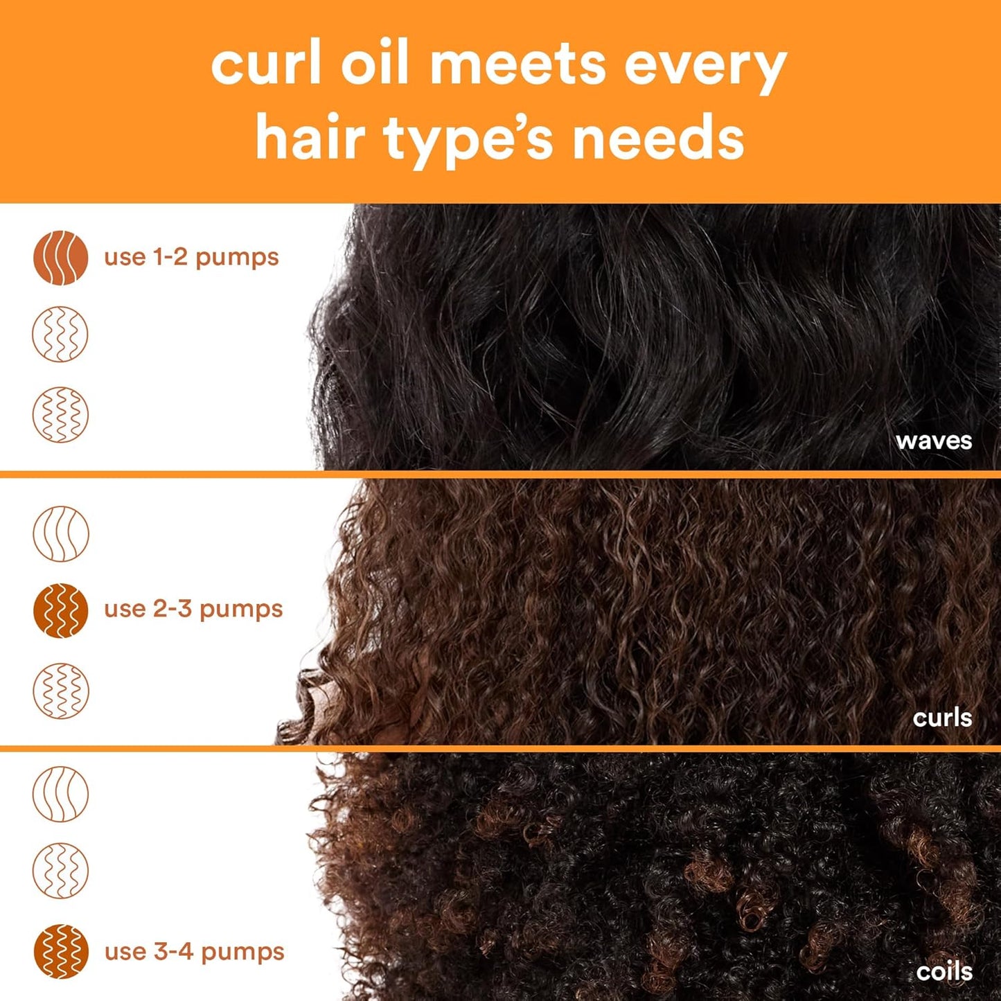 VERB Curl Oil - Define, Shine & Smooth Frizz for All Curl Types - Silicone-Free & Paraben-Free