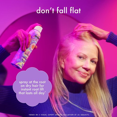 Amika Rising Star Volumizing Finishing Spray - Lightweight Hold & Shine | 8 oz