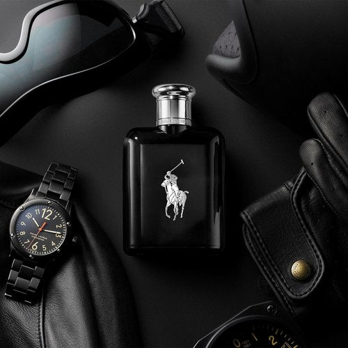 Ralph Lauren Fragrances - Polo Black Eau de Toilette - Woody & Fresh Men's Cologne - 4.2 oz