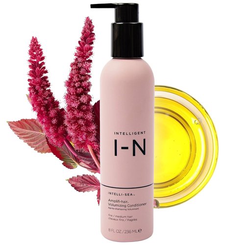 Intelligent Nutrients Amplifi-Hair Volumizing Conditioner - Weightless Hydration & Detangling for Fine Hair | 8 Oz Vegan Formula