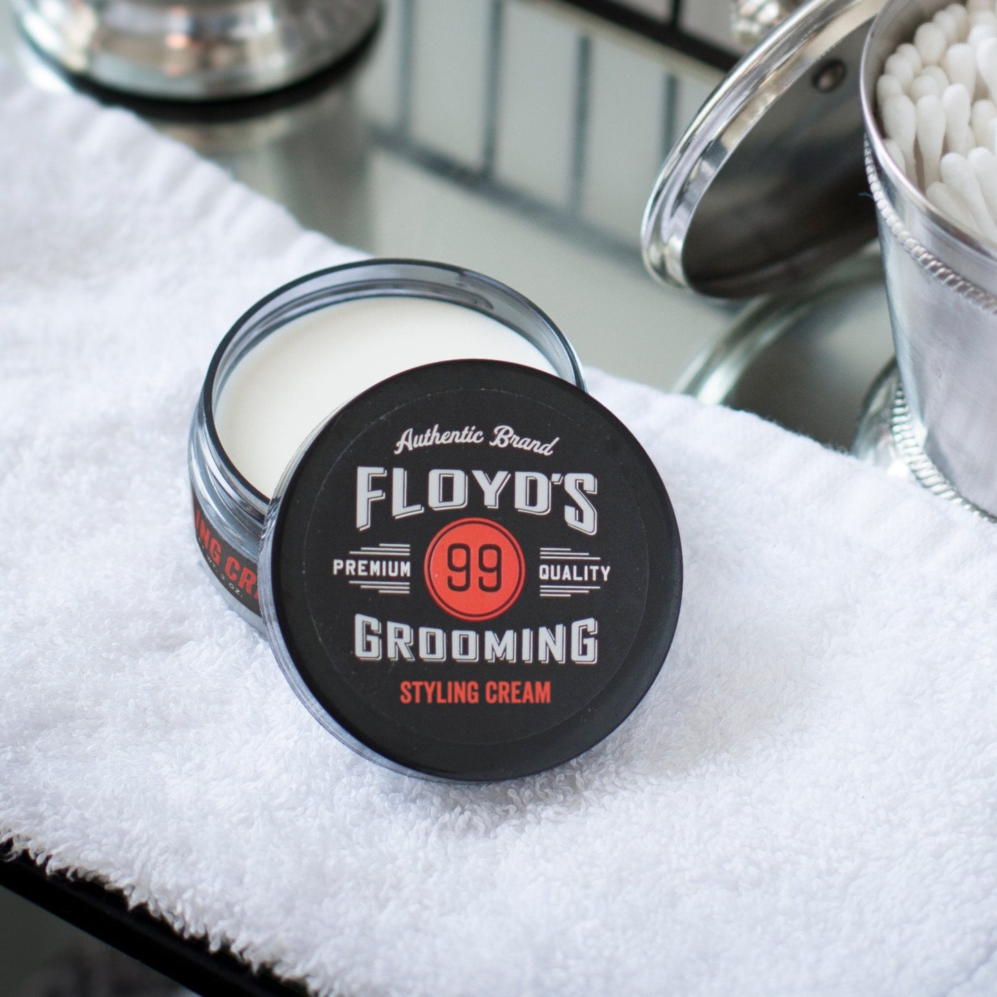 Floyd's 99 Styling Cream - High Hold - Natural Shine - Hair Cream for Men - Men's Styling Cream