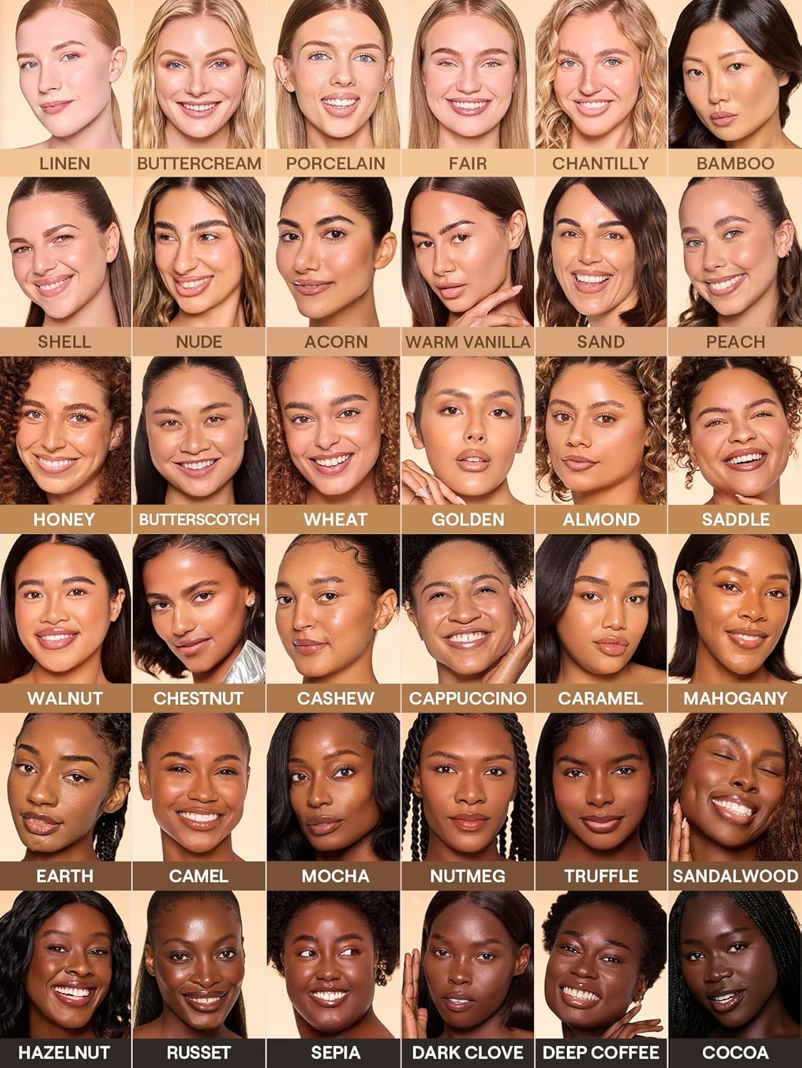 SheGlam Dew & Done Skin Tint - SPF 20 Light-Medium Coverage Foundation for Even Skin Tone | Bamboo