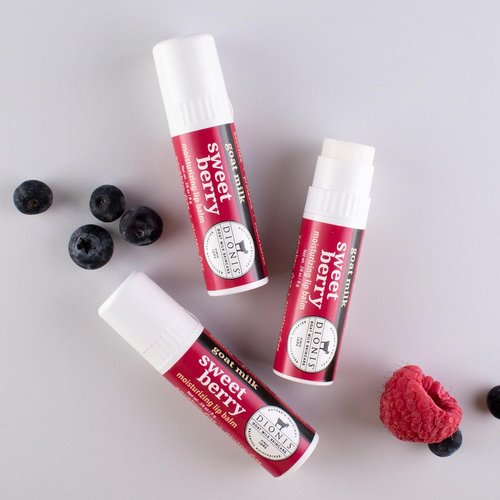 Dionis Goat Milk Lip Balm Sweet Berry 0.28oz (Pack of 6)