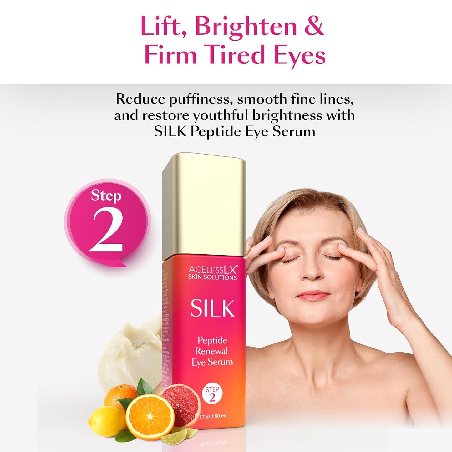 Skiennix Complete Skincare Kit - Deep Hydrating Moisturizer, Cleanser & Peptide Eye Serum | 4-Step Daily Set for All Skin Types