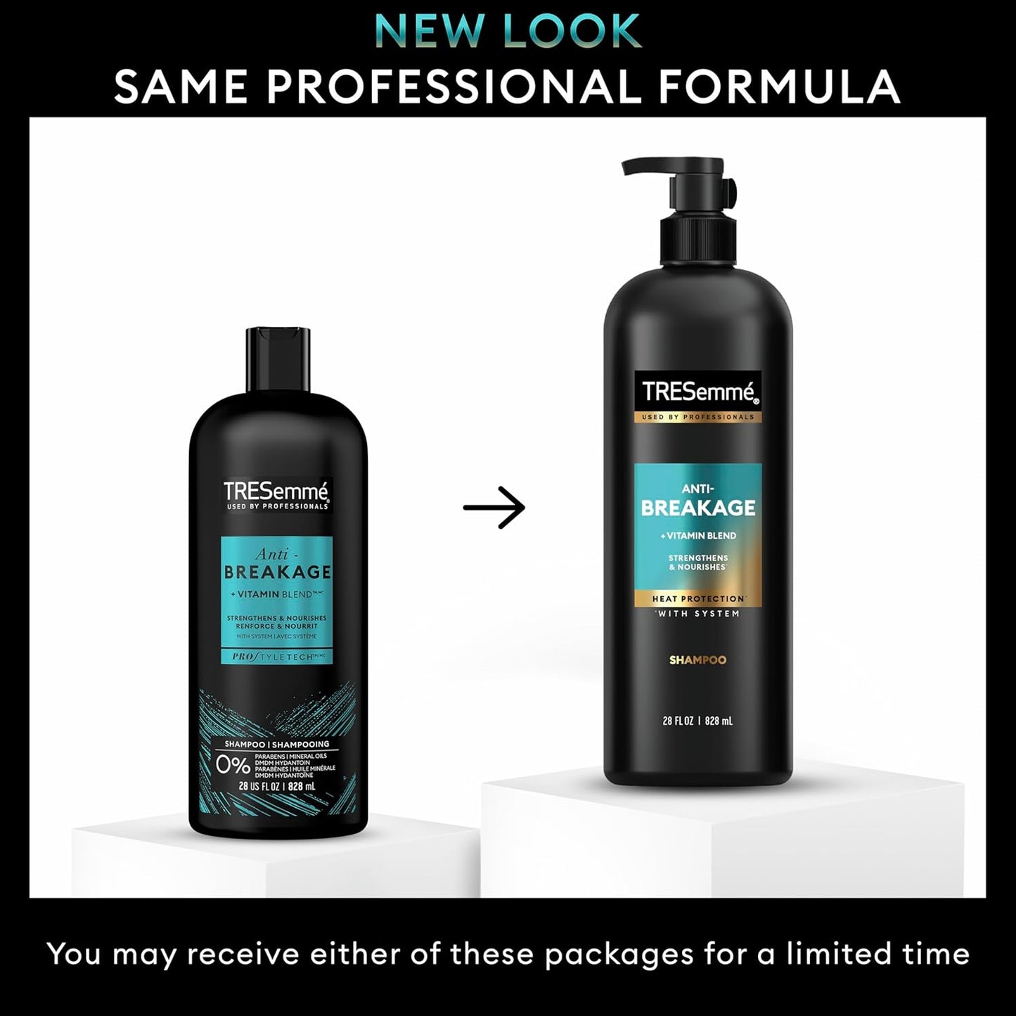 TRESemmé Strengthening Shampoo - Nourishing Anti-Breakage Formula for Damaged Hair | 28 Fl Oz