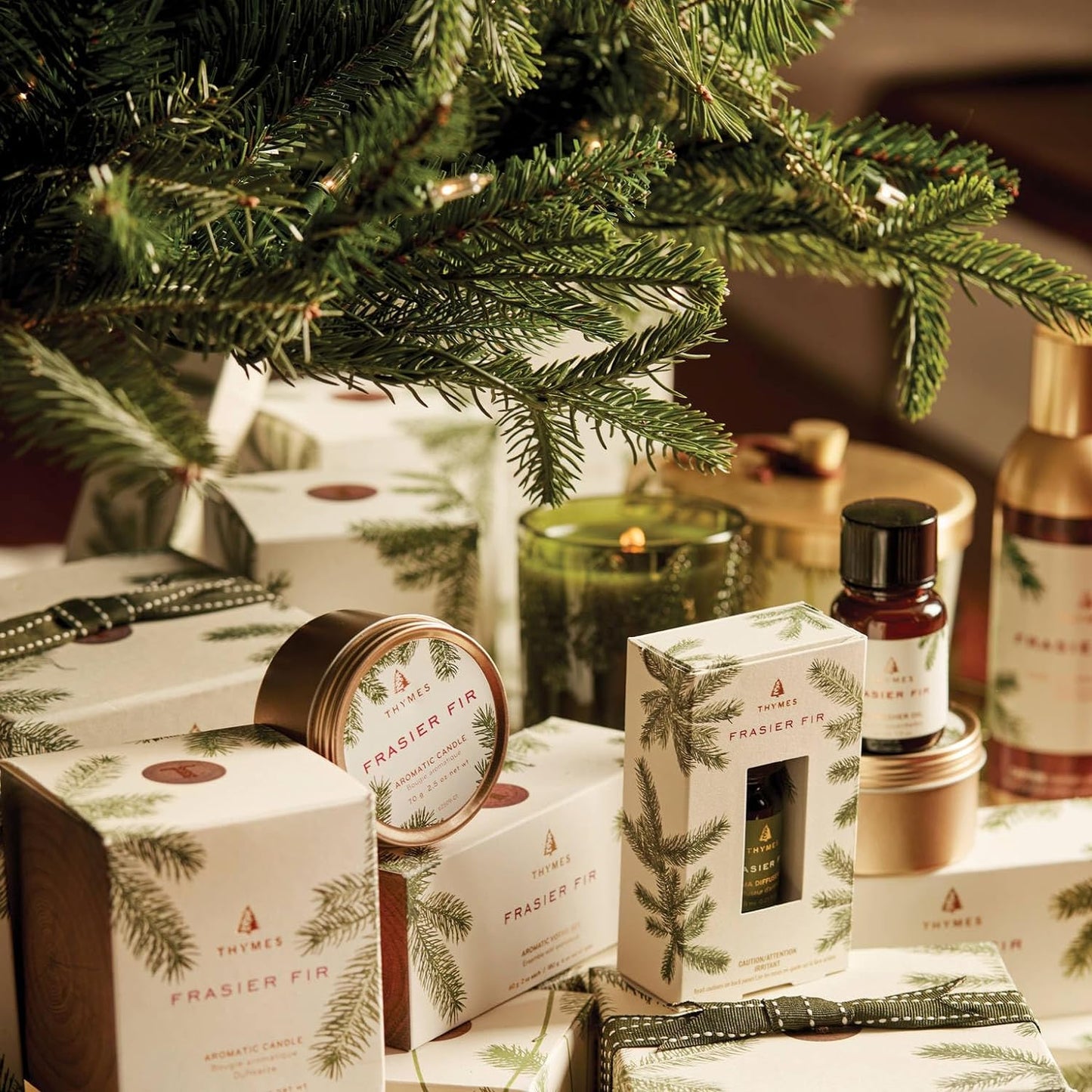 Thymes Frasier Fir Aromatherapy Oil - Long-Lasting Fragrant Refresher (1 Fl Oz)