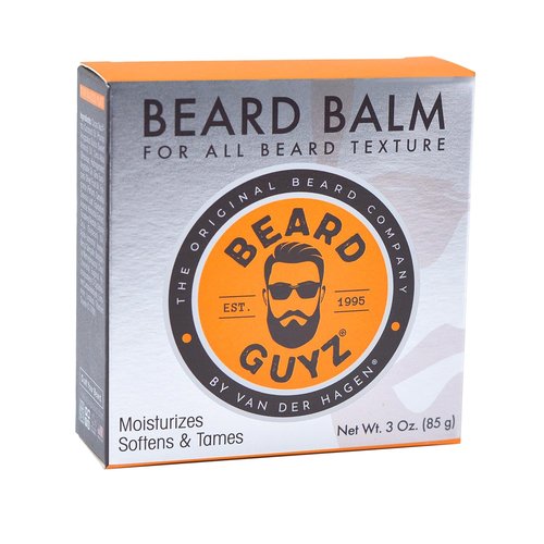 Beard Guyz Beard Balm - Nourishing Conditioner & Styler for Men | Softens & Tames Facial Hair, 3 oz