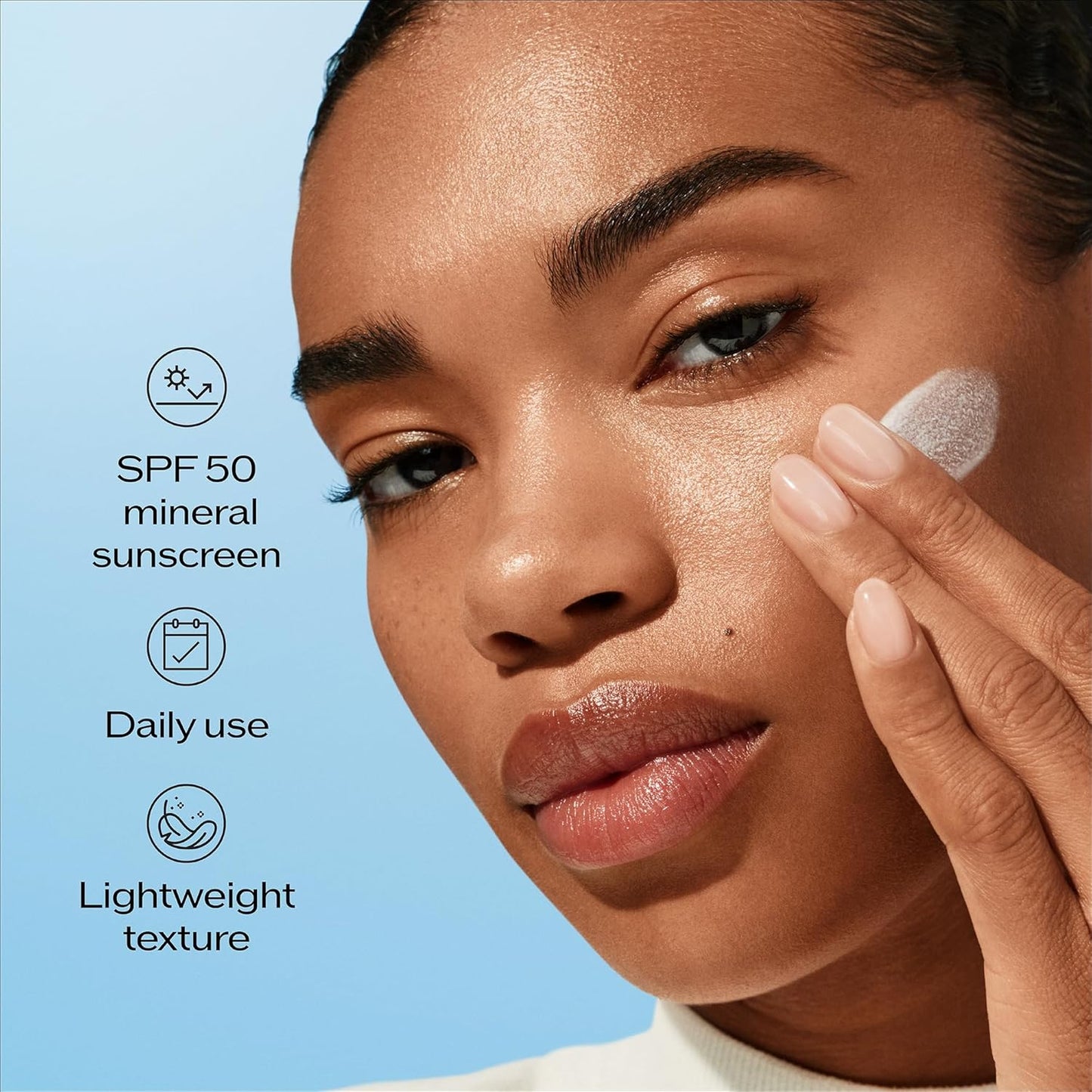 Shiseido Urban Environment Mineral Clear Sunscreen SPF 50 | Enhances Skin Tone & Radiance | Water-Resistant - 1 fl oz