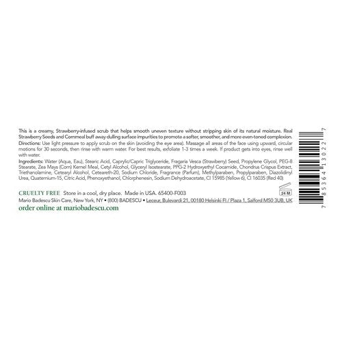 Mario Badescu Face Scrub, Exfoliating Facial Scrub That Softens and Nourishes Skin