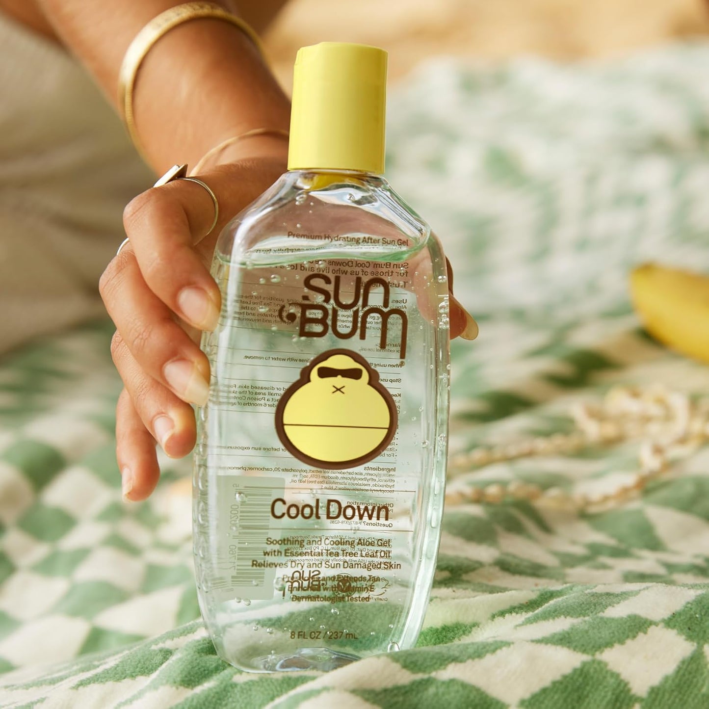 Sun Bum Aloe Vera Gel - Vegan After Sun Care for Soothing & Hydrating Sunburn - 8 oz