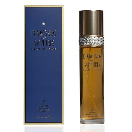 Elizabeth Taylor Diamonds & Sapphires Eau De Toilette Spray for Women - 3oz/100ml