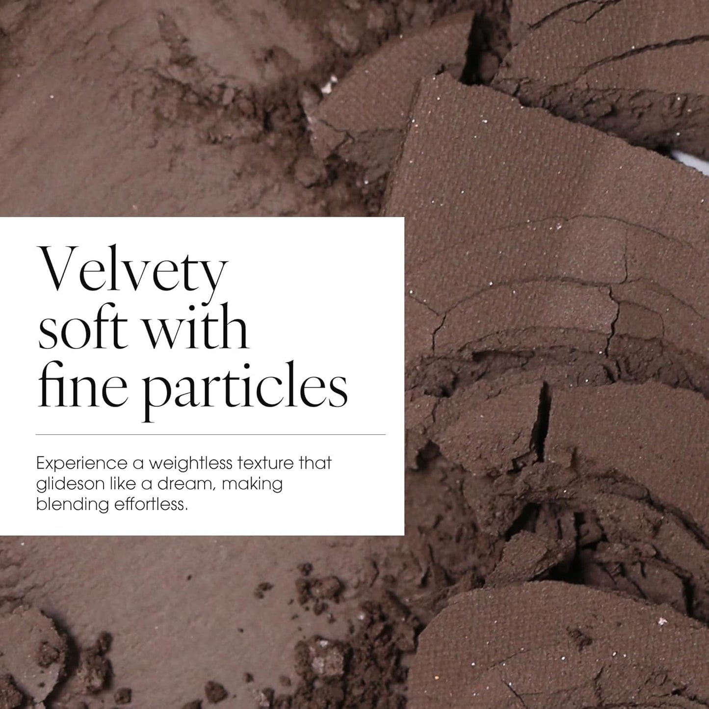 STEP BASIC Longwear Eyeshadow - High-Pigment Charcoal Brown Compact | Smooth, Blendable & Crease-Free (1.7g)